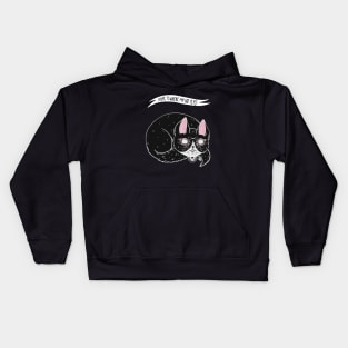 Home is where my cat is Kids Hoodie